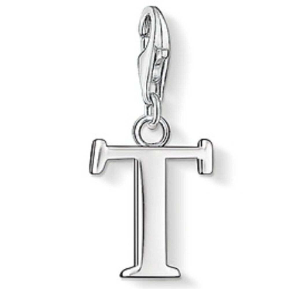 Thomas Sabo Letter T 925 Silver Dangle Charm